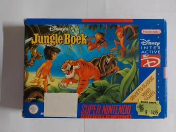 Disney Jungle Boek voor de Super Nintendo (geen boekje) beschikbaar voor biedingen