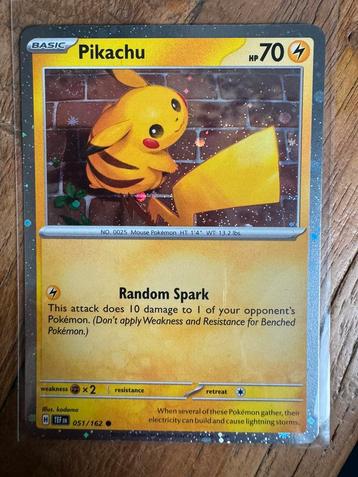Pikachu cosmo holo 051/162 beschikbaar voor biedingen