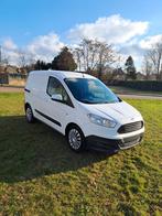 Ford transit courier BENZINE, met dubbele schuifdeur, Voorwielaandrijving, Stof, Zwart, Wit