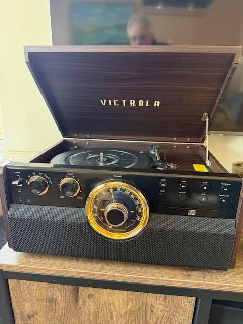 geluidsinstallatie vitrola, Ophalen of Verzenden, Zo goed als nieuw, Cd-speler, Overige merken