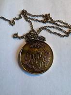 Zilveren ketting met Hanger, Ophalen of Verzenden, Zo goed als nieuw, Zilver, Met hanger