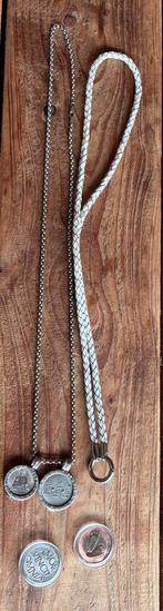 Mimoneda kertingen en munten, Sieraden, Tassen en Uiterlijk, Ophalen of Verzenden, Gebruikt, Zilver, Met hanger