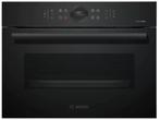 Bosch CBG855NC0 Serie 8 Compacte oven 60 x 45 cm Carbon blac, Witgoed en Apparatuur, Overige Witgoed en Apparatuur, Nieuw, Ophalen