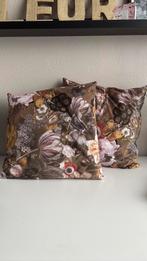 kussens met bloemen, Ophalen of Verzenden, Zo goed als nieuw, Vierkant