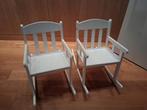 Witte Ikea Sundvik Schommelstoelen, 2 stuks, prijs per stuk, Kinderen en Baby's, Kinderkamer | Tafels en Stoelen, Ophalen, Zo goed als nieuw