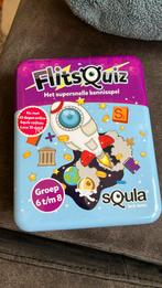 Squla Flits Quiz, Hobby en Vrije tijd, Gezelschapsspellen | Kaartspellen, Ophalen of Verzenden, Zo goed als nieuw