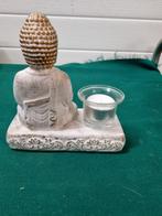 Beeld boeddha met waxcinehouder, Ophalen of Verzenden