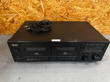 Akai HX-27W Dubbel Cassettedeck -Jaren '80 Klassieker - ReK4 beschikbaar voor biedingen