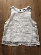 Nieuwe prachtige kanten mouwloze witte top Tommy Hilfiger, Maat 38/40 (M), Wit, Nieuw, Ophalen of Verzenden