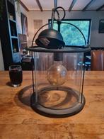 Glazen hang lamp, Huis en Inrichting, Lampen | Tafellampen, Ophalen of Verzenden, Zo goed als nieuw