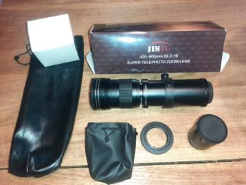 Jintu 420-800mm handmatige telezoomlens. beschikbaar voor biedingen