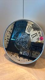 Industriële wandklok 60cm klok, Huis en Inrichting, Woonaccessoires | Klokken, Ophalen, Zo goed als nieuw, Wandklok