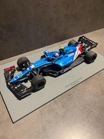 Spark Alpine Esteban Ocon A521 Bahrain GP 2021 F1 beschikbaar voor biedingen