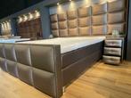 Luxe ⚜️Majestic Boxspring⚜️ Hotel mood vibes wolf deken bed, Huis en Inrichting, Overige kleuren, Tweepersoons, Ophalen of Verzenden