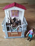 Schleich stal met paard, veulen en vrouw, Ophalen of Verzenden, Zo goed als nieuw, Jongen of Meisje