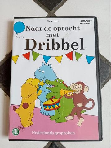 Eric Hill - Naar de optocht met Dribbel dvd prima staat beschikbaar voor biedingen