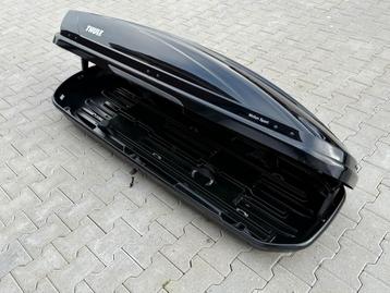 ZGAN grote THULE Motion 600 sport hoogglans dakkoffer skibox beschikbaar voor biedingen