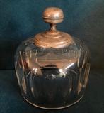 Stolp chrystal verzilverde knop, Antiek en Kunst, Antiek | Glas en Kristal, Ophalen of Verzenden