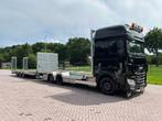 DAF XF 460 Machine transporter - Veldhuizen 25 ton TRIDEM SE, Auto's, Vrachtwagens, Automaat, Euro 6, 462 pk, Zwart