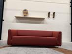 Nieuw Gelderland 4800 Bank 3 zits Opera stof Rood Design 220, Huis en Inrichting, Banken | Bankstellen, 75 tot 100 cm, Rechte bank