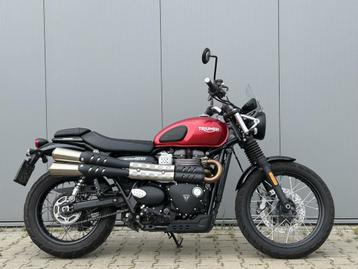 2021 Triumph Street Scrambler 900 65pk ABS - Handvatverwarmi beschikbaar voor biedingen