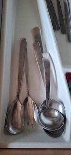 Gero bestekset - compleet met opscheplepels, Ophalen, Gebruikt, Rvs of Chroom, Vaatwasserbestendig