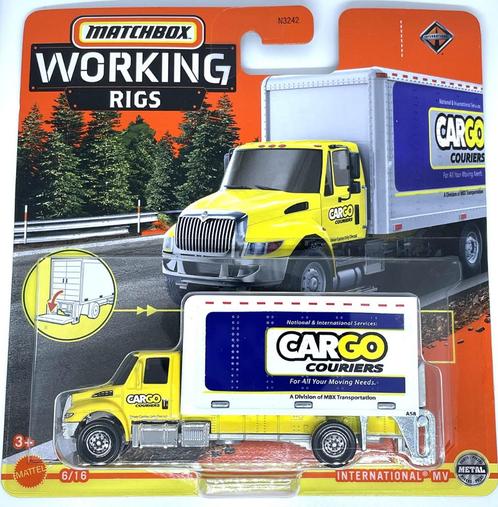 Matchbox: Working Rigs: International MV NIEUW, Kinderen en Baby's, Speelgoed | Speelgoedvoertuigen, Nieuw, Ophalen of Verzenden