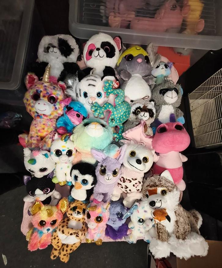 allemaal verschillende beanie knuffeltjes te koop, Kinderen en Baby's, Speelgoed | Knuffels en Pluche, Overige typen, Ophalen of Verzenden