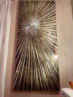 MetalArt aluminium kunstwerk "Stralend" mooi. 160 x 70 cm, Antiek en Kunst, Ophalen