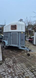 Böckmann 2-paards trailer - Opknapper, Ophalen of Verzenden, Gebruikt