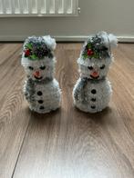 Sneeuwpoppen hangers , decoratie 16 cm, Diversen, Ophalen of Verzenden, Zo goed als nieuw