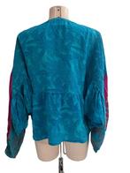 Sissel Edelbo shirt lange mouw One Size, Blauw, Ophalen of Verzenden, Zo goed als nieuw, Onder de knie