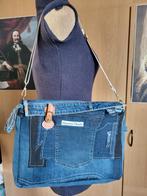 Laptoptas van oude jeans, Ophalen of Verzenden, Nieuw, Zwart