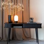 Sidetable Zwart - Zuiver Barbier, Huis en Inrichting, Ophalen, 100 tot 150 cm, Zo goed als nieuw, Retro Design
