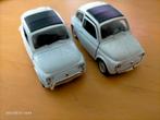 2x Fiat 500 van welly, Gebruikt, Ophalen of Verzenden, Auto