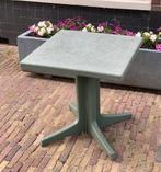 Vierkante Tuin - terras tafels., Tuin en Terras, Tuintafels, Ophalen, Gebruikt, Vierkant, Kunststof