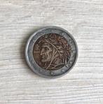 Zeldzame Italiaanse 2 euro munt, Dante Alighieri 2002, 2 euro, Italië, Ophalen of Verzenden, Losse munt