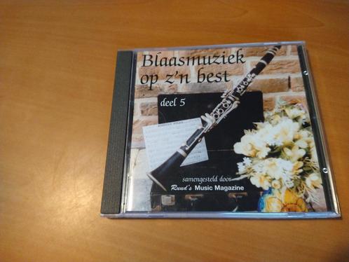 CD Blaasmuziek Op Z'n Best deel 5, Cd's en Dvd's, Cd's | Instrumentaal, Zo goed als nieuw, Ophalen of Verzenden