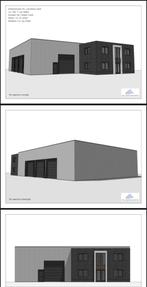 Staalconstructie Loods Spanten Bedrijfsruimte plat dak, Doe-het-zelf en Verbouw, Gebruikt, IJzer, Ophalen