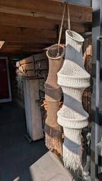 Macramee gehaakte lamp, Ophalen of Verzenden, Zo goed als nieuw
