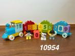 Duplo getallentrein 10954 (compleet) 11, Kinderen en Baby's, Speelgoed | Duplo en Lego, Ophalen of Verzenden, Zo goed als nieuw