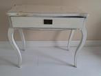 Sidetable grenen whitewash brocante stijl, Huis en Inrichting, Tafels | Sidetables, Ophalen, Gebruikt, 50 tot 100 cm, Brocante