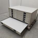 Metalen tekenladekast - 58x113x83 cm, Huis en Inrichting, Niet ingevuld, Gebruikt, Niet ingevuld, Niet ingevuld