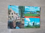 Schoonhoven, veerpont/molen 1981, Ophalen of Verzenden, 1980 tot heden, Gelopen, Zuid-Holland