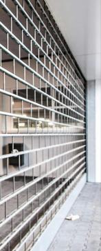 Stalen Hekwerk Rolluik - 4.10m x 3m - Nieuwstaat, Ophalen of Verzenden