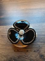 ALEXANDRE De paris haarspeld met goudkl details 6cm doorsnee, Ophalen of Verzenden, Zo goed als nieuw, Haarspeld