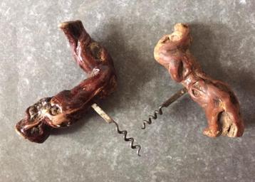 vintage kurketrekker hout wijnstok Frankrijk beschikbaar voor biedingen
