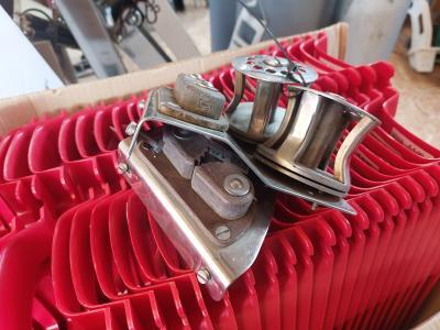 Set Schootlieren met touwklem, Watersport en Boten, Bootonderdelen, Gebruikt