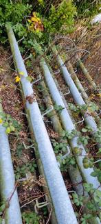 Lichtmasten 14 meter lang 12 stuks, Telecommunicatie, Antennes en Masten, Ophalen, Zo goed als nieuw, Mast