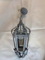 Lantaarn hanglamp, Huis en Inrichting, Lampen | Hanglampen, Ophalen, Zo goed als nieuw, Metaal, Minder dan 50 cm